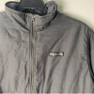 Men's Columbia Beacon Stone Canvas Sherpa Lined Coat Jacket